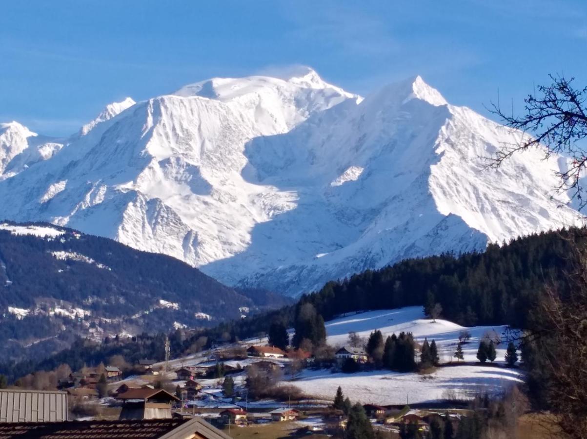 La Ferme Du Mont-Blanc Bed & Breakfast Combloux Eksteriør bilde